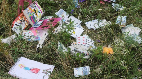 &nbsp;Los objetos personales de las víctimas del vuelo MH17