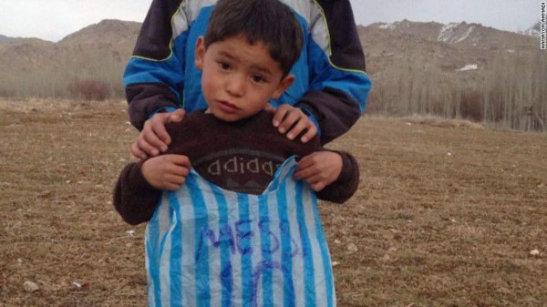El sueño del pequeño fan de Messi en Afganistán&nbsp;&nbsp;&nbsp;&nbsp;&nbsp;&nbsp;&nbsp;&nbsp;&nbsp;
