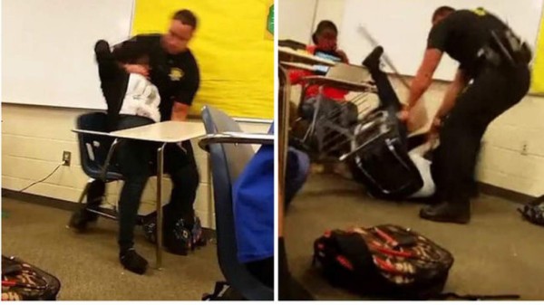 Arresto violento de una estudiante negra en una escuela secundaria &nbsp;&nbsp;