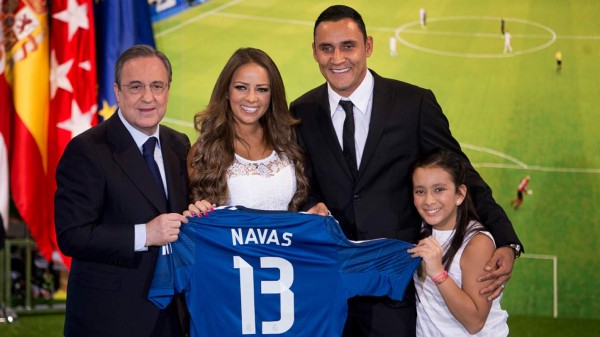 La mujer de Keylor Navas es la nueva 'estrella' de Real Madrid