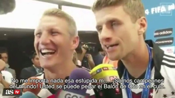 El exabrupto de Müller por el Balón de Oro que ganó Messi &nbsp;&nbsp;