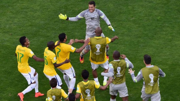 Brasil eliminó a Chile de la Copa del Mundo