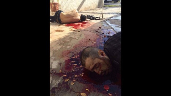 Así quedaron los sicarios que murieron por proteger al 'Chapo' Guzmán