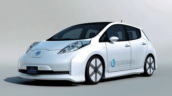Un Nissan Leaf inteligente