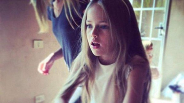 La niña 'más bella del mundo' es furor en internet