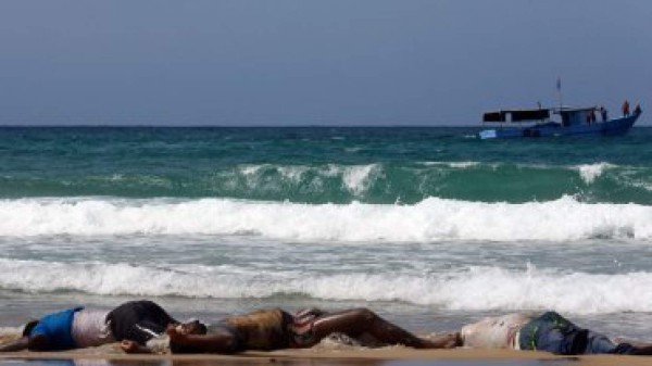 &nbsp;La costa de Libia está inundada de cadáveres