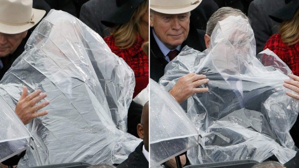 Las divertidas fotos de George W. Bush en ceremonia inaugural de Donald Trump &nbsp;&nbsp;
