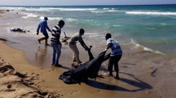 &nbsp;La costa de Libia está inundada de cadáveres