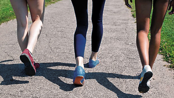 10,000 pasos diarios para garantizar su salud