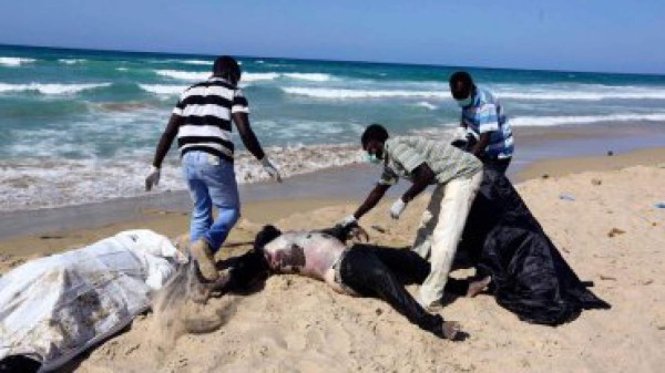 &nbsp;La costa de Libia está inundada de cadáveres