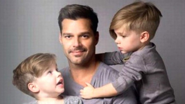 La incómoda pregunta que hizo a Ricky Martin uno de sus hijos &nbsp;