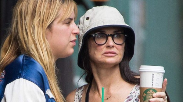 Demi Moore asombra con drástico cambio en su rostro