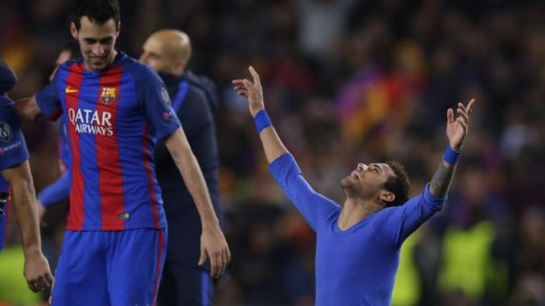 Neymar: 'Contra el PSG el dios del fútbol nos dio un milagro'