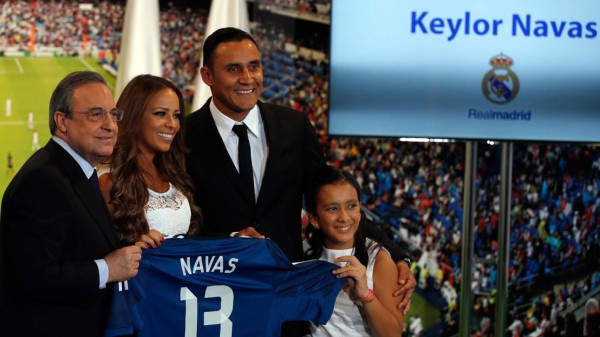 La mujer de Keylor Navas es la nueva 'estrella' de Real Madrid