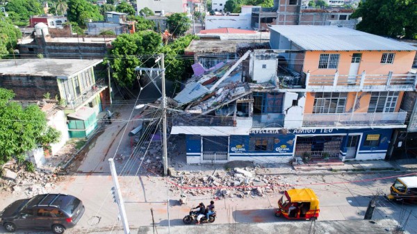 Las imágenes no vistas del terremoto de 8.2 en México