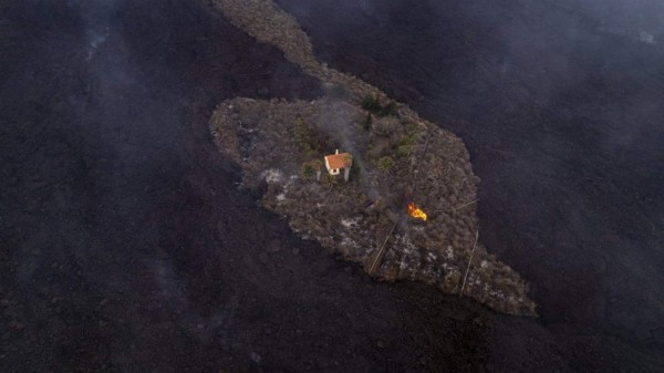 Catastróficas imágenes a 7 días de la erupción del volcán de La Palma
