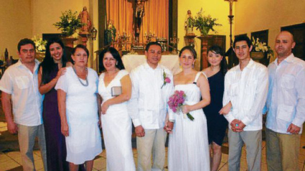 Emotivo enlace matrimonial