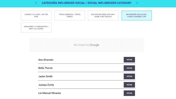 Bloguera hondureña Lipstickfables es nominada a Premios Juventud