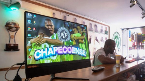 Colombia honra al Chapecoense con un 'café-bar' en Medellín&nbsp;&nbsp;