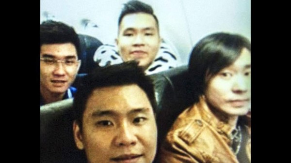 La selfie que se tomó antes de morir en el vuelo AirAsia