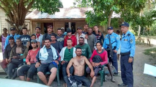 Honduras: Llegan 19 balseros cubanos a la costa atlántica