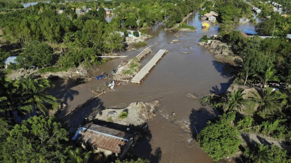 En calamidad habitantes en los bajos de El Progreso tras destrucción de huracanes