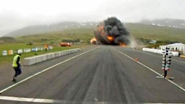 VIDEO: Terrorífico accidente aéreo en Islandia
