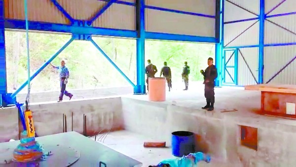 MP inspecciona el Salto del ángel