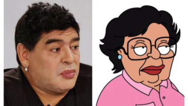 Maradona se opera los labios y revoluciona las redes