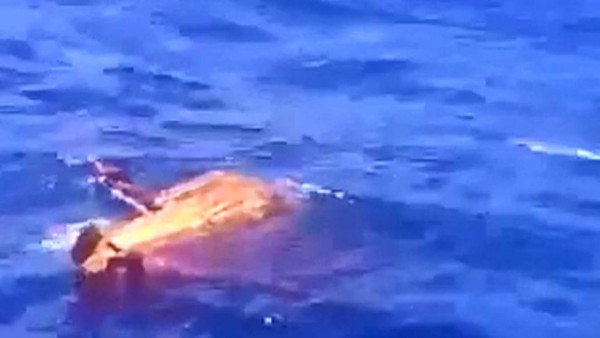 Se filman asesinando a un hombre a sangre fría en alta mar