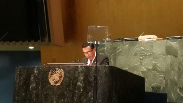 Honduras aborda problemas de la droga durante Asamblea de la ONU&nbsp;&nbsp;