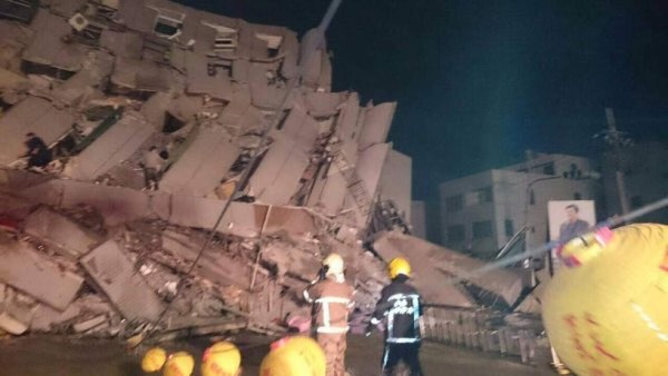 Taiwán: Al menos cinco muertos por sismo de 6,4 grados de magnitud