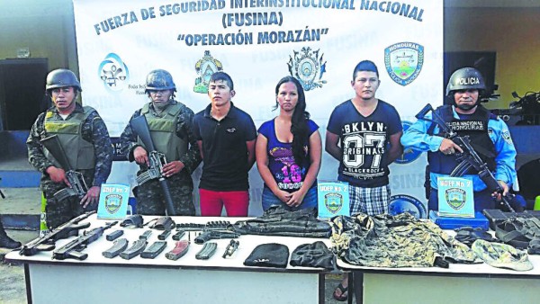 'Operación Tifón': Al menos 65 detenidos y fuertes decomisos en Honduras