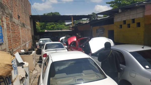 Talleres, buses y burdeles les decomisaron a mareros de la MS en El Salvador