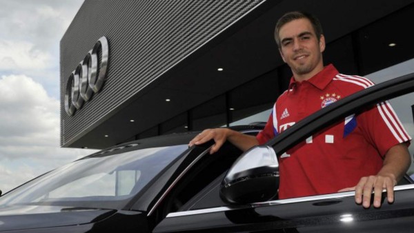 Los espectaculares autos del Bayern Munich