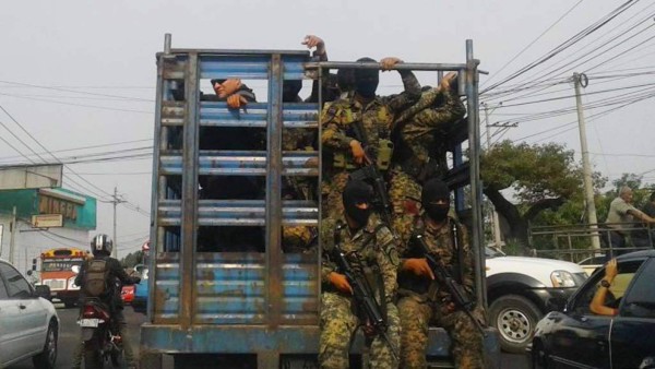 Fuerzas especiales antipandillas inician despligue por todo El Salvador