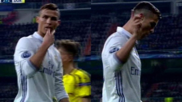 La polémica manera de reaccionar de Cristiano Ronaldo a los silbidos en el Bernabéu