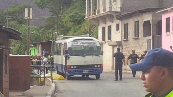 Tres muertos en asalto a rapidito de ruta Suyapa-Mercado