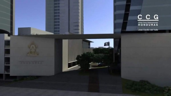Así lucirá el Centro Cívico Gubernamental en Tegucigalpa