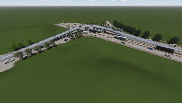 En cuatro meses iniciarán el paso aéreo en el bulevar Centroamérica