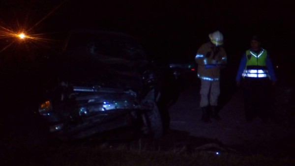 Un muerto y varios heridos tras choque en Siguatepeque