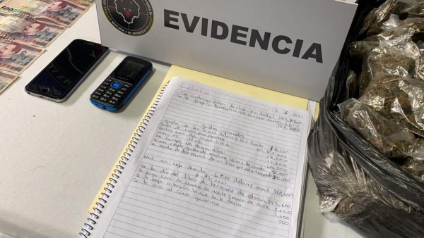 Drogas ocultas, armas y dinero: decomisos a mareros y pandilleros del Valle de Sula (FOTOS)