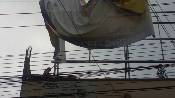Empresa de Energía Honduras realiza trabajos de mantenimiento por fuertes lluvias