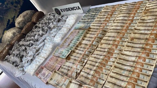 Explosivos, armas, dinero y drogas: decomisos a pandilleros en SPS (FOTOS)