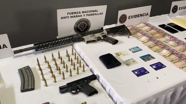 Drogas ocultas, armas y dinero: decomisos a mareros y pandilleros del Valle de Sula (FOTOS)