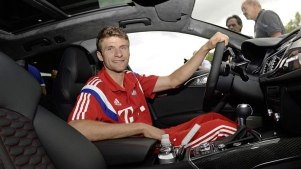 Los espectaculares autos del Bayern Munich