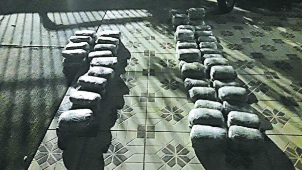 Allanamientos en Choluteca: caen con 100 libras de marihuana