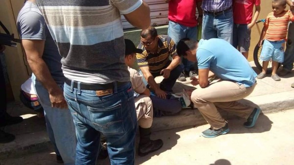 Patrulla de la Policía Nacional atropella a motociclista en San Pedro Sula