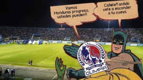 Los divertidos memes que dejó el primer partido de la final entre Honduras de El Progreso y Motagua