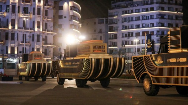 Increíbles fotos del desfile de momias de El Cairo que cautivó al mundo